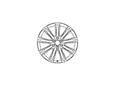 Infiniti D0C00-1A70E Aluminum Wheel