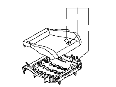 Infiniti 87300-AM201 Cushion Assy-Front Seat