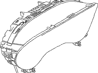 Infiniti 24810-5DC2A Instrument Combination Meter Assembly
