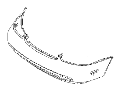 Infiniti 62022-10Y25 Front Bumper Fascia Kit