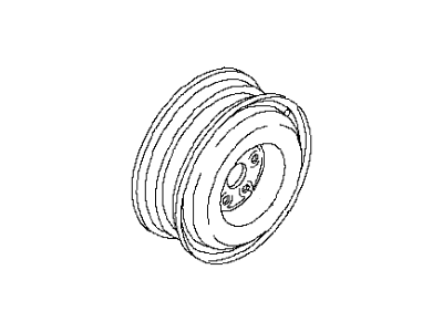 2008 Infiniti M35 Spare Wheel - D0300-EJ75A