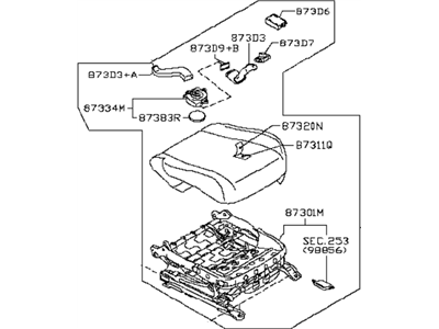 Infiniti 87300-3GW1C