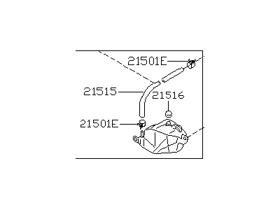 Infiniti G20 Coolant Reservoir - 21710-3J100