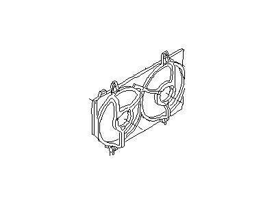 Infiniti 21483-CG000 SHROUD Assembly