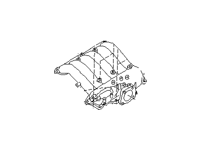 2000 Infiniti QX4 Intake Manifold - 14010-4W000