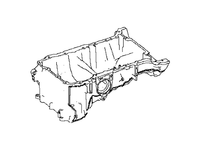 Infiniti Q50 Oil Pan - 11110-2V70B