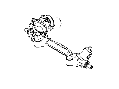 2015 Infiniti Q50 Rack And Pinion - 49200-5CB1A