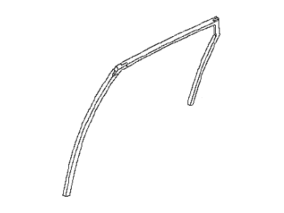 Infiniti FX50 Window Run - 82331-1CA0A