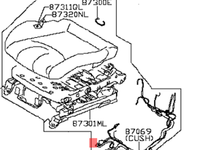 Infiniti 87350-JJ80C