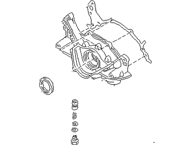 1996 Infiniti J30 Oil Pump - 15010-17Y00