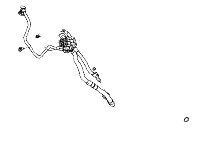 Infiniti 14912-2V71A Blow By Gas Hose Assembly