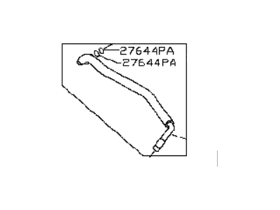 Infiniti 92450-JK600 Pipe-Front Cooler,Low