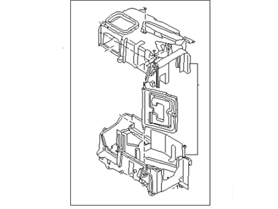 1994 Infiniti G20 Heater Core - 27120-62J62