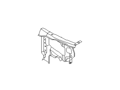 Infiniti F2521-4GAMA Support-Radiator Core Side,LH