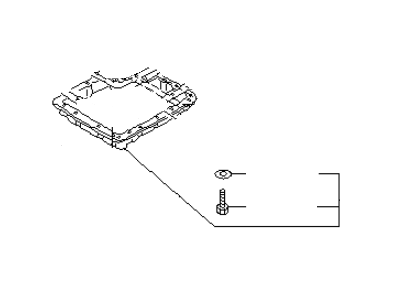 2000 Infiniti Q45 Transmission Pan - 31390-51X04