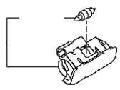 Infiniti 26420-1NZ0A LAMP STEP