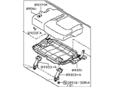 Infiniti 89350-1LE2E CUSHION ASSY-3RD SEAT,LH