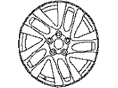 Infiniti 40300-3JA6A ALUMINUM WHEEL