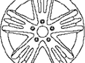 Infiniti D0300-JK010 ALUMINUM WHEEL