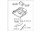 Infiniti 26430-1PP0A LAMP ASSY-MAP