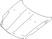 Infiniti 65100-7S630 HOOD