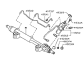 Infiniti 49200-1ND1D GEAR ASSY-POWER STEERING