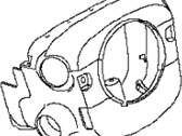 Infiniti 48470-JK61A COVER SET-STEERING COLUMN