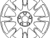Infiniti 40300-CL84J ALUMINUM WHEEL