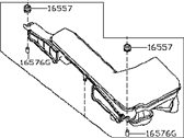 Infiniti 16554-6KA0A AIR DUCT
