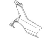 Infiniti GHA01-1CAAB FENDER REAR LH