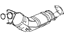 Infiniti 208B3-3WK0A Three Way Catalytic Converter