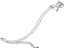 Infiniti 88845-1LA0A Belt Assy-Rear Seat Tongue, Lh