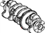 Infiniti 12201-HG00B CRANKSHAFT Assembly