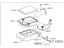 Infiniti 88700-1MA2B Rear Seat Armrest Assembly