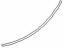 Infiniti 79772-2J000 Moulding-Rear Window,Lower