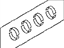 Infiniti 12151-5CA0A Bearing Set-Connecting Rod