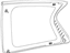 Infiniti 83307-AM800 Glass Assy-Side Window,LH