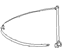 Infiniti 86885-7J100 Belt Assy-Tongue,Pretensioner Front Lh