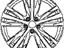 Infiniti D0C00-6HH3B Aluminum Wheel