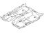 Infiniti 74901-1MA0A Carpet Assy-Floor