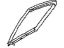 Infiniti 82272-JK000 Weatherstrip-Rear Corner,RH