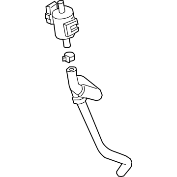 Infiniti 14912-5CA5E Hose-Emission Control