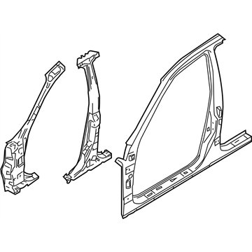 Infiniti 76011-CG060 Body Assy-Side,LH