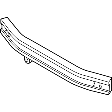 Infiniti 62030-1BF0A Reinforce-Front Bumper Center,Inner