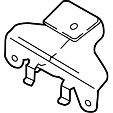 Infiniti 25233-5DA5A Bracket-Telephone Unit