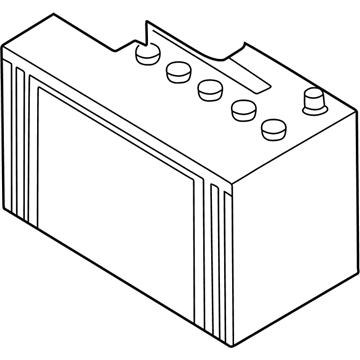 Infiniti 999M1-NB24F Group 24F Battery 999M1-NB24F Infiniti Group 24F Battery Illustration 1 of 1