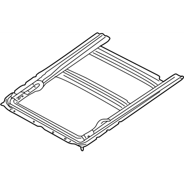 Infiniti 91350-AR010 Rail Assy-Sunroof