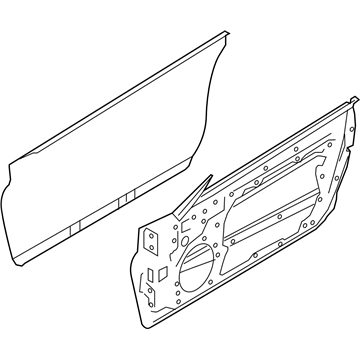 Infiniti H010M-5CAMA Door Assy-Front,RH