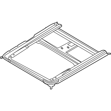 Infiniti 91350-0W010 Rail Assy-Sunroof