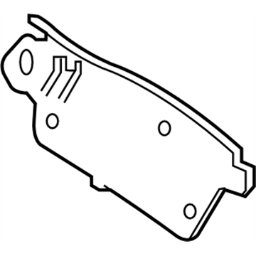 Infiniti 28452-5CA4A Bracket-ROOMLAMP Timer